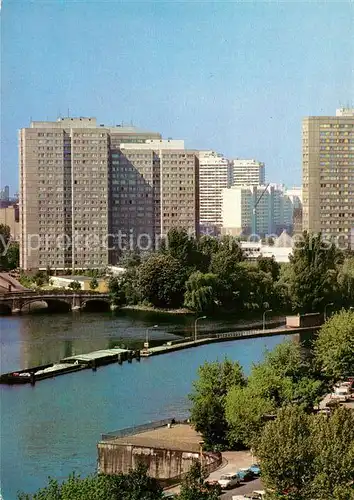 AK / Ansichtskarte Berlin Blick zur Fischerinsel Berlin Kat. Berlin