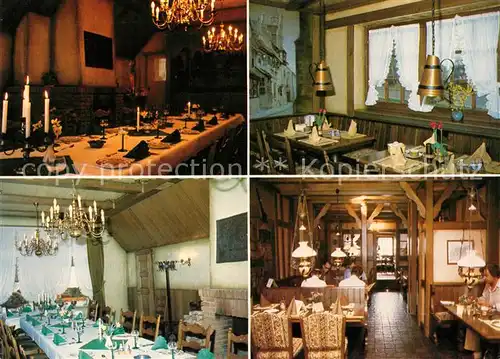 AK / Ansichtskarte Lueneburg Gasthaus Zum Roten Tore Gastraeume Lueneburg Kat. Lueneburg