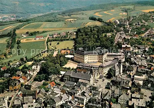 AK / Ansichtskarte Hachenburg Westerwald Fliegeraufnahme  Hachenburg Westerwald Kat. Hachenburg