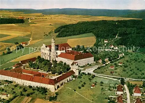 AK / Ansichtskarte Neresheim Fliegeraufnahme Benediktinerkloster Neresheim Kat. Neresheim