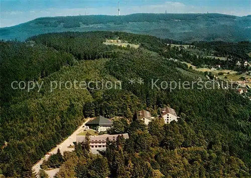 AK / Ansichtskarte Sasbachwalden Fliegeraufnahme Familienerholungsheim Hohritt Sasbachwalden Kat. Sasbachwalden