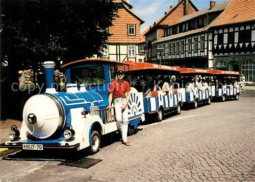 AK / Ansichtskarte Wernigerode Harz Bimmelbahn Wernigerode Harz Kat. Wernigerode