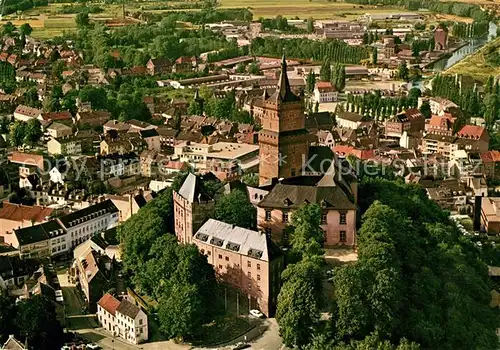 AK / Ansichtskarte Kleve Schwanenburg Fliegeraufnahme Kleve Kat. Kleve