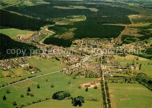 Neuhaus Solling Kurort Fliegeraufnahme Neuhaus Solling Kat. Holzminden