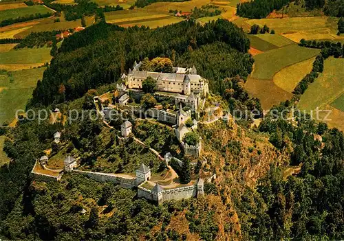 Hochosterwitz Burg Fliegeraufnahme Hochosterwitz Burg