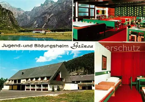 Gruenau Almtal Jugend und Bildungsheim Gruenau Almtal Kat. Gruenau im Almtal Salzkammergut