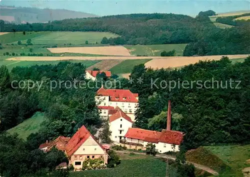 Senkelteich Bad Fliegeraufnahme Haus Grossmann Senkelteich Bad Kat. Vlotho