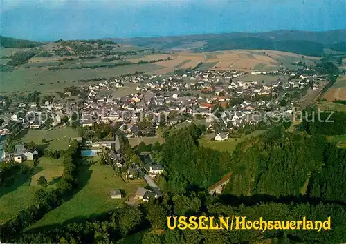 Usseln Heilklimatischer Kurort Wintersportplatz Fliegeraufnahme Usseln Kat. Willingen (Upland)