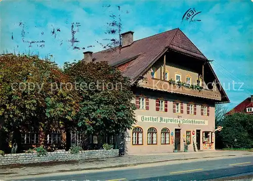 AK / Ansichtskarte Salzburg Oesterreich Gasthof Mayrwies Salzburg Oesterreich Kat. Salzburg