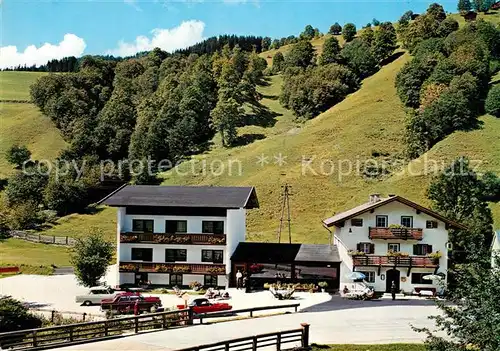 AK / Ansichtskarte Hinterglemm Saalbach Gasthof Auhof Hinterglemm Saalbach