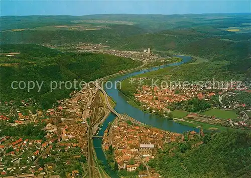 AK / Ansichtskarte Wertheim Main Fliegeraufnahme Wertheim Main Kat. Wertheim