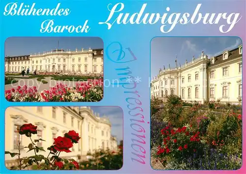 AK / Ansichtskarte Ludwigsburg Wuerttemberg Bluehendes Barock  Ludwigsburg Wuerttemberg