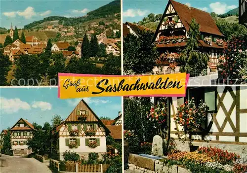 AK / Ansichtskarte Sasbachwalden Ortsansichten  Sasbachwalden Kat. Sasbachwalden