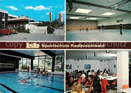 AK / Ansichtskarte Radevormwald Sportschule Radevormwald Kat. Radevormwald