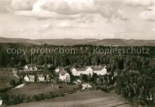 AK / Ansichtskarte Backnang Fliegeraufnahme Sanatorium Wilhelmsheim Backnang Kat. Backnang