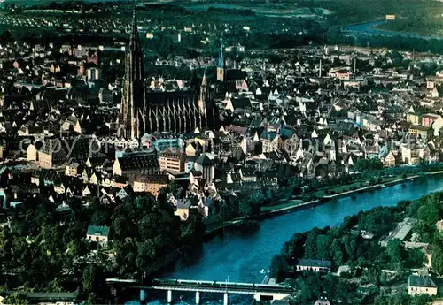 AK / Ansichtskarte Ulm Donau Fliegeraufnahme Ulm Donau Kat. Ulm