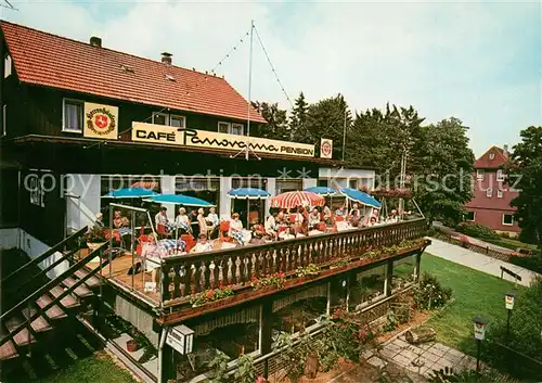 AK / Ansichtskarte Braunlage Pension Cafe Panorama Braunlage Kat. Braunlage Harz