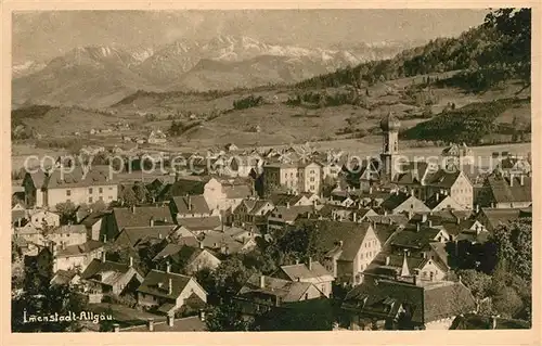 AK / Ansichtskarte Immenstadt Allgaeu Stadtblick Immenstadt Allgaeu Kat. Immenstadt i.Allgaeu