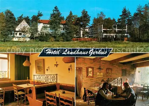 AK / Ansichtskarte Gerdehaus Landhaus Gerhus Hotel Restaurant Gerdehaus Kat. Fassberg