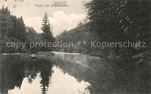 AK / Ansichtskarte Altenhammer Bayern Seepartie Altenhammer Bayern Kat. Leonberg