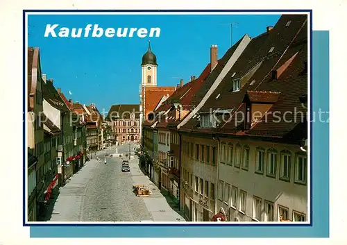 AK / Ansichtskarte Kaufbeuren Kaiser Max Strasse Rathaus Kaufbeuren Kat. Kaufbeuren