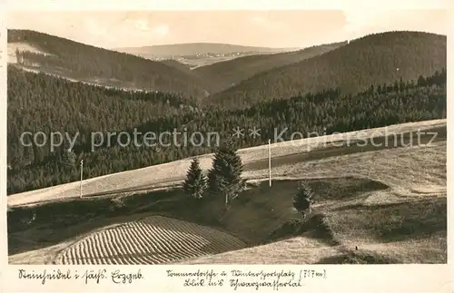 AK / Ansichtskarte Steinheidel Blick ins Schwarzwassertal Steinheidel Kat. Breitenbrunn Erzgebirge