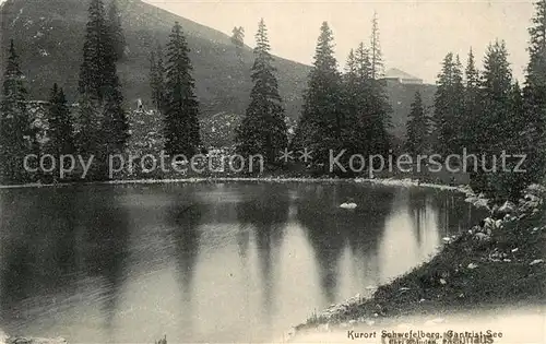 AK / Ansichtskarte Schwefelberg Gantrist See Sangernboden Kat. Sangernboden