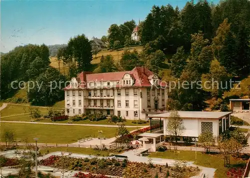 AK / Ansichtskarte Elzach Staedtisches Krankenhaus Elzach Kat. Elzach