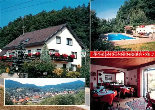 AK / Ansichtskarte Silz Pfalz Pension Sonnenberg Silz Pfalz Kat. Silz