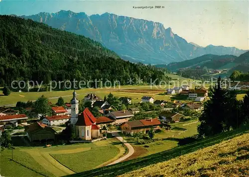 Sachrang Chiemgau Kaisergebirge Kirche Sachrang Chiemgau Kat. Aschau i.Chiemgau