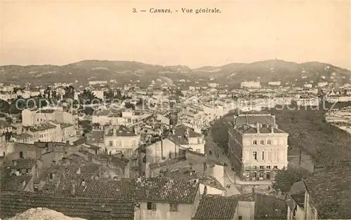 Cannes Alpes Maritimes Vue generale Cannes Alpes Maritimes Kat. Cannes