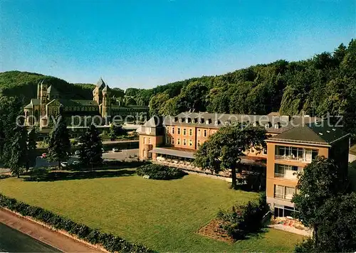 AK / Ansichtskarte Maria_Laach_Jauerling Abteikirche und Seehotel Maria_Laach_Jauerling Kat. Maria_Laach_Waldviertel