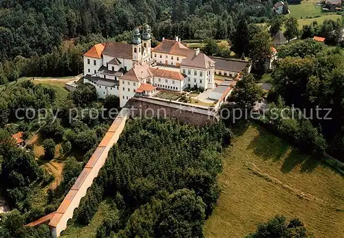 AK / Ansichtskarte Passau Wallfahrtskirche Kapuzinerkloster Fliegeraufnahme Passau Kat. Passau