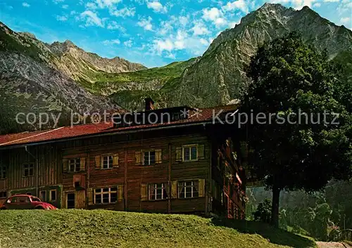 AK / Ansichtskarte Gaisalpe Nebelhorn Rubihorn Gaisalpe Kat. Oberstdorf