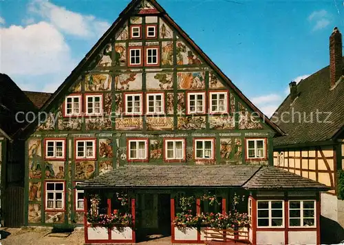 AK / Ansichtskarte Schwalenberg Gasthof Kuenstlerklause Schwalenberg Kat. Schieder Schwalenberg