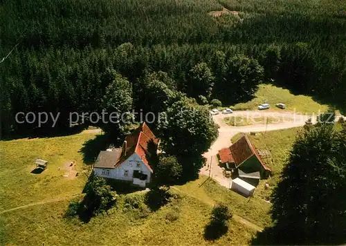 AK / Ansichtskarte Clausthal Zellerfeld Fliegeraufnahme Waldgaststaette Hubhaus Polsterberg Clausthal Zellerfeld Kat. Clausthal Zellerfeld