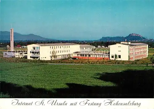 AK / Ansichtskarte Gaisberg Internat St. Ursula Festung Hohensalzburg Gaisberg Kat. Salzburg