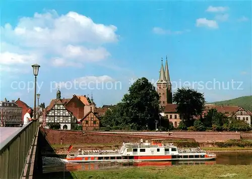 AK / Ansichtskarte Hoexter_Weser Altstadt Sankt Kiliani Kirche Hoexter Weser Kat. Hoexter