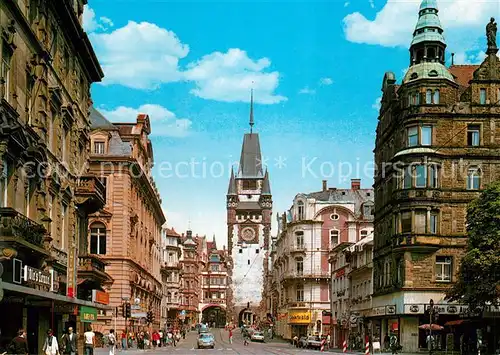 AK / Ansichtskarte Freiburg_Breisgau Martinstor  Freiburg Breisgau Kat. Freiburg im Breisgau