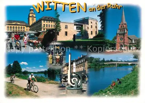 AK / Ansichtskarte Witten_Ruhr Ortsansichten Witten Ruhr Kat. Witten_Ruhr