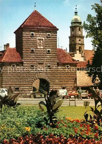 AK / Ansichtskarte Amberg_Oberpfalz Wingershofer Tor  Amberg Oberpfalz Kat. Amberg