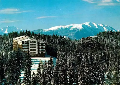 AK / Ansichtskarte Dobratsch_Kaernten Appartementhaus Edelweiss Enzian Kanzelhoehe Dobratsch Kaernten Kat. Oesterreich