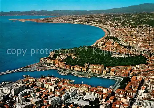 AK / Ansichtskarte Nice_Alpes_Maritimes Fliegeraufnahme Nice_Alpes_Maritimes Kat. Nice