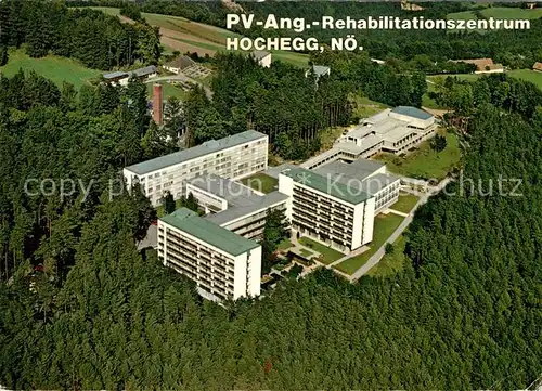 AK / Ansichtskarte Hochegg Fliegeraufnahme PV Ang. Rehabilitationszentrum Hochegg Kat. Grimmenstein_Niederoesterreich