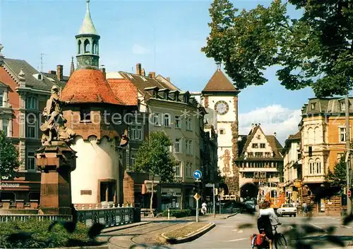 AK / Ansichtskarte Freiburg_Breisgau Schwabentor  Freiburg Breisgau Kat. Freiburg im Breisgau