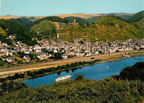 AK / Ansichtskarte Kobern Gondorf Gesamtansicht Moseltal aelteste Wein  und Burgenansiedlung der Untermosel Kobern Gondorf Kat. Kobern Gondorf