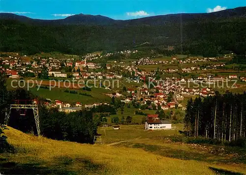 AK / Ansichtskarte Bodenmais Panorama Luftkurort am Fusse des Arbers Bayerischer Wald Bodenmais Kat. Bodenmais