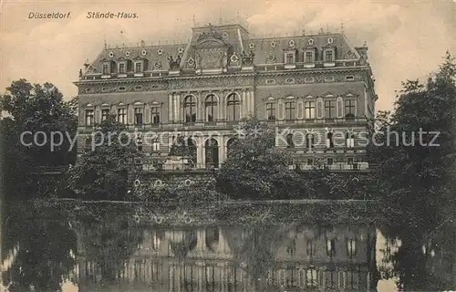 AK / Ansichtskarte Duesseldorf Staendehaus Duesseldorf Kat. Duesseldorf