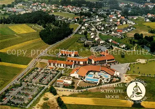 AK / Ansichtskarte Bad_Goegging Fliegeraufnahme Limes Therme Bad_Goegging Kat. Neustadt a.d.Donau