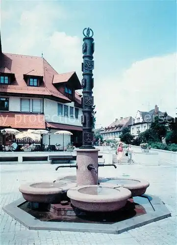 AK / Ansichtskarte Radolfzell_Bodensee Brunnen Radolfzell Bodensee Kat. Radolfzell am Bodensee